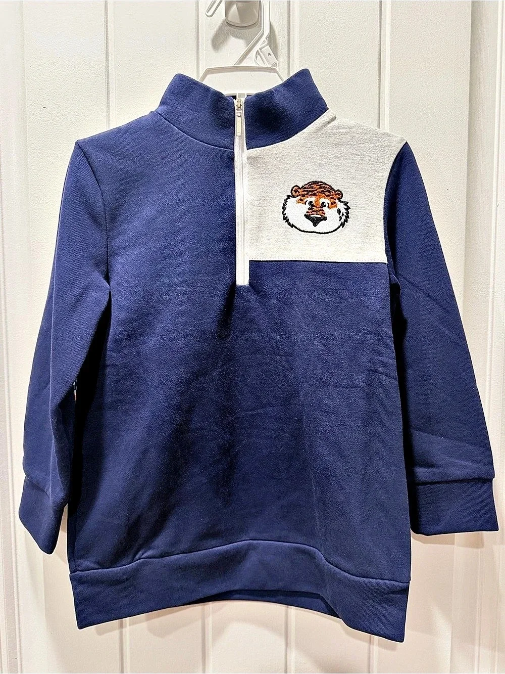 New w/o Tags Kids Quarter-Zip Auburn Pullover